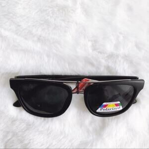 Lyle Matte Black Polarized Sunglasses